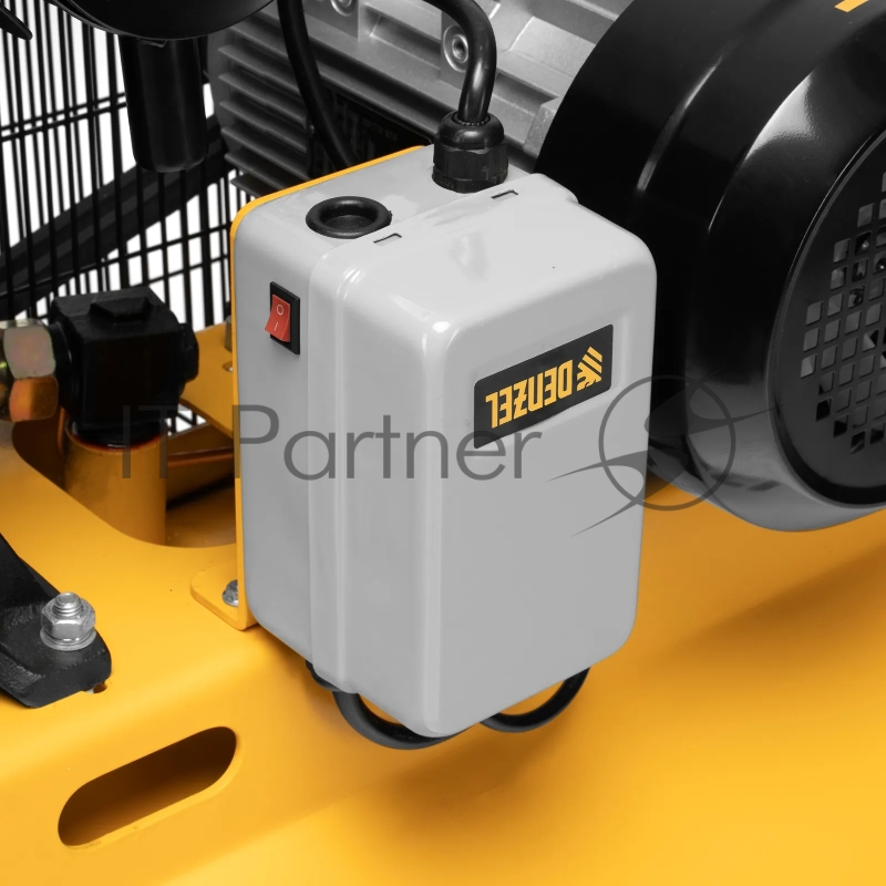 Компрессор воздушный рем. привод BCV 5500-T/270, 5,5 кВт, 270 литров, 850 л/мин Denzel