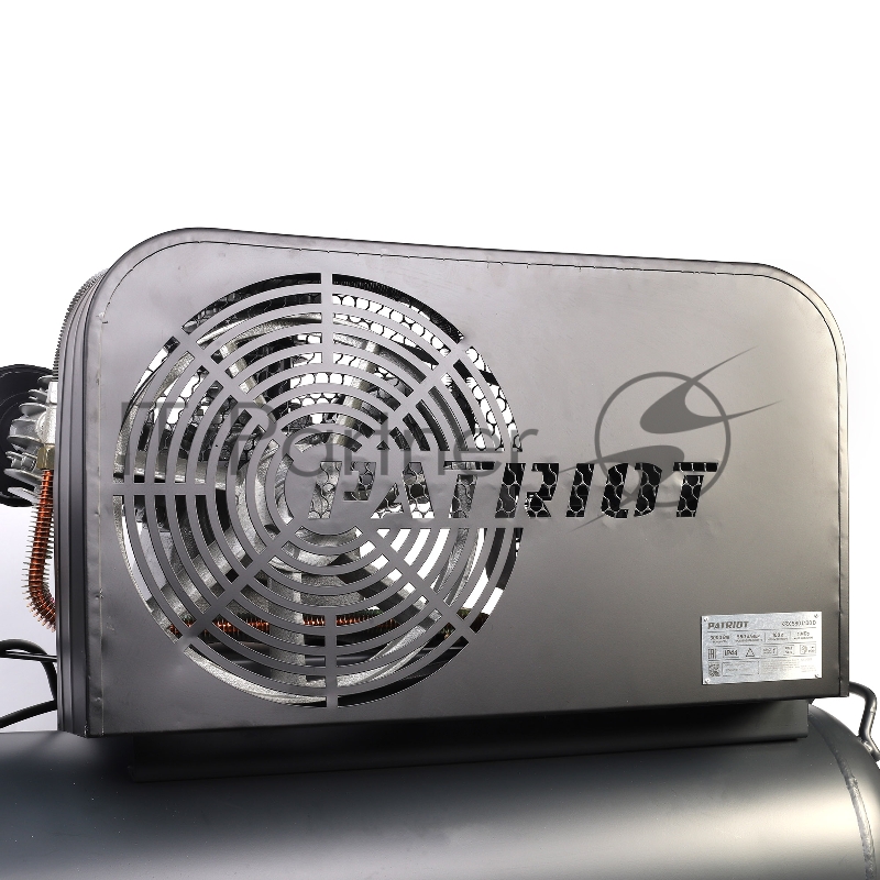 Компрессор PATRIOT KRX 580 L100 D, поршневой, ременной, масляный, 580 л/мин, 100 л, 10 бар, 3 кВт, 400 В