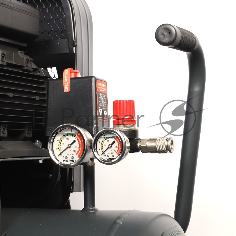 Компрессор PATRIOT KRX 420 L50, поршневой, ременной, масляный, 420 л/мин, 50 л, 10 бар, 2.2 кВт, 230 В