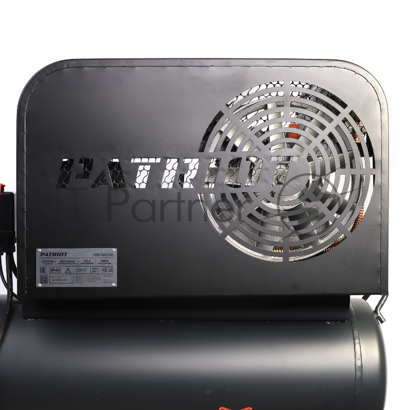 Компрессор PATRIOT KRX 420 L50, поршневой, ременной, масляный, 420 л/мин, 50 л, 10 бар, 2.2 кВт, 230 В
