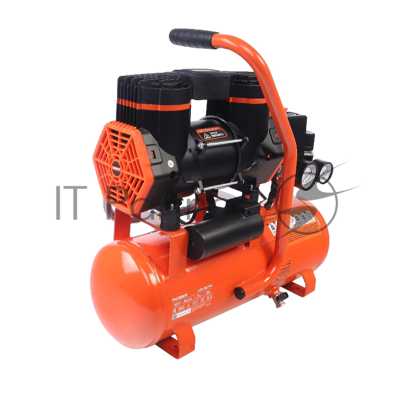 Компрессор Patriot поршневой безмасляный KDS 190 F10 (190 л/мин, 0,95 кВт, 8 бар, 10 л, 2800 об/мин, быстросъем 1/4)