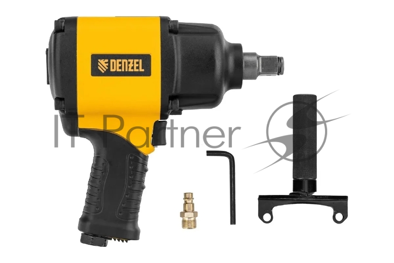 Ударный пневмогайковерт IW1600, 3/4, 4000 об/мин, 1600 Нм Denzel