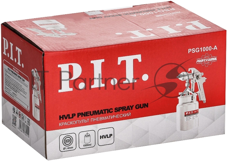 Краскопульт P.I.T. PSG1000-A бак:1000мл 200мл/мин