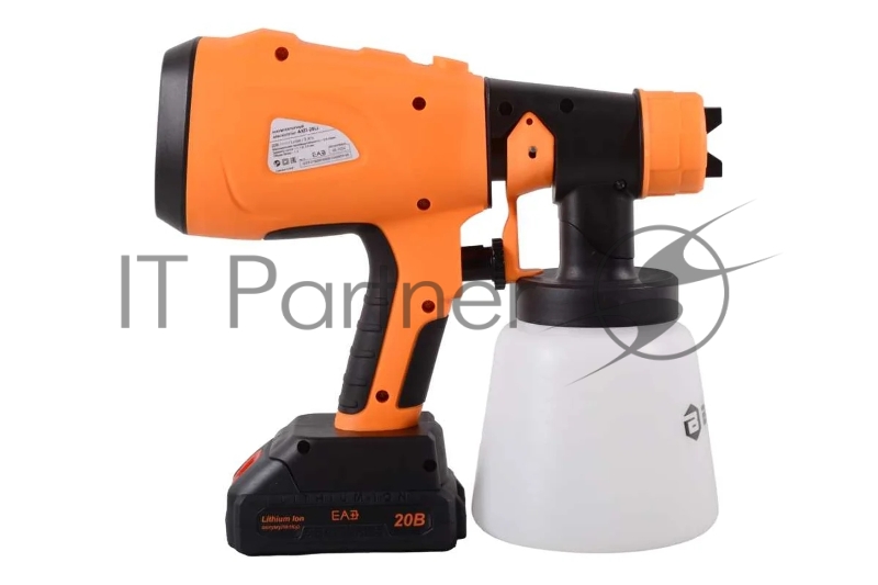 Краскопульт аккумуляторный АКП-20Li (в комплекте 1 АКБ и ЗУ)