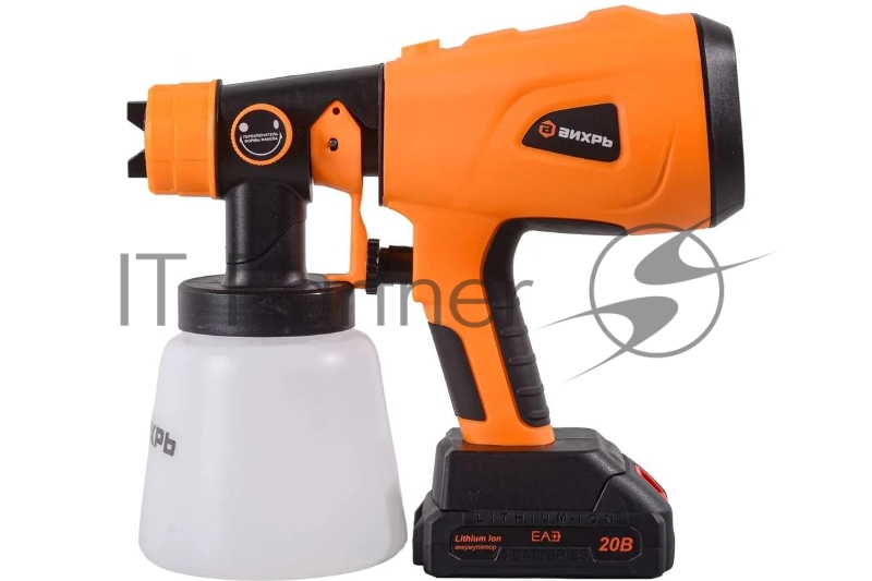 Краскопульт аккумуляторный АКП-20Li (в комплекте 1 АКБ и ЗУ)