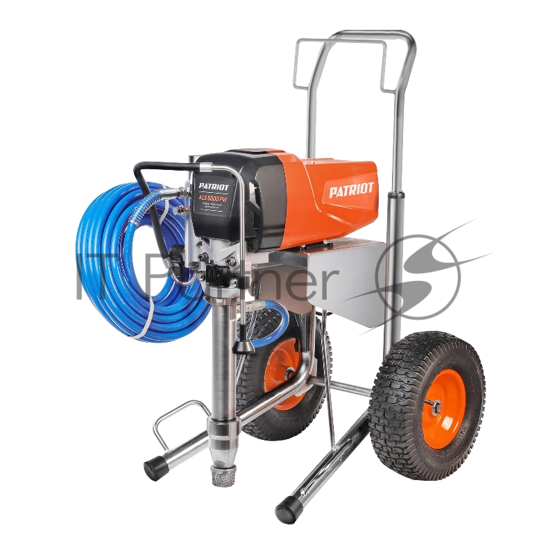 Аппарат окрасочный безвоздушного распыления Patriot ALS 5000 PW (шпатлевка, колеса)