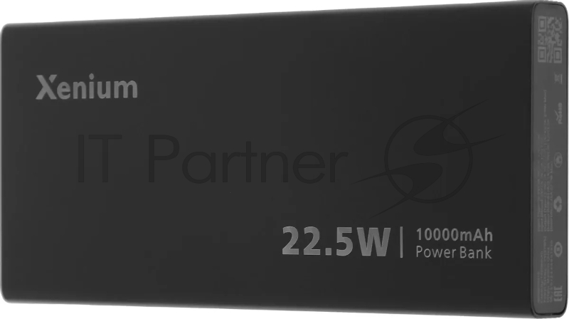 Мобильный аккумулятор Xenium CTP2210 10000mAh 22.5W 5A серый (CTP2210BK/00)