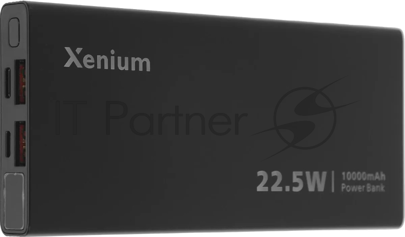 Мобильный аккумулятор Xenium CTP2210 10000mAh 22.5W 5A серый (CTP2210BK/00)