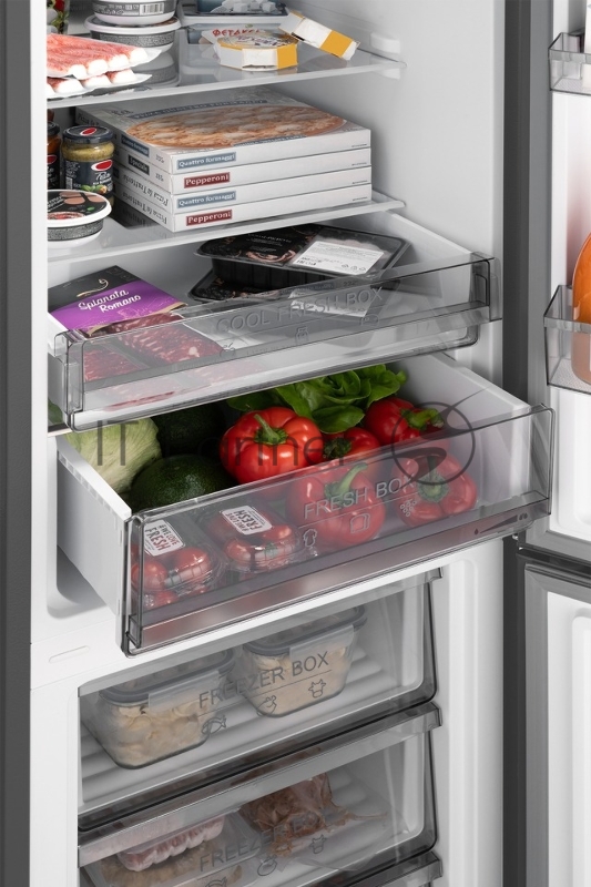 Холодильник Weissgauff WRK 2000 Total NoFrost Inverter Dark Grey