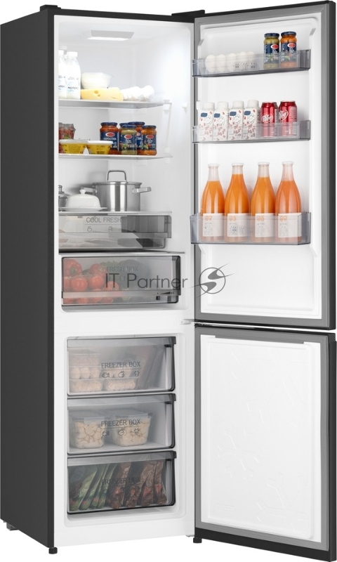 Холодильник Weissgauff WRK 2000 Total NoFrost Inverter Dark Grey