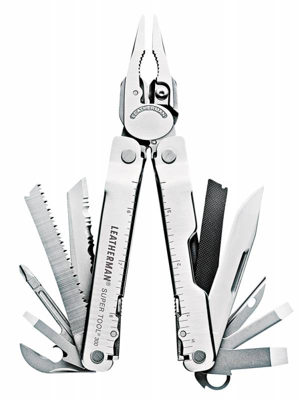 Мультитул Leatherman Super Tool 300 (831183) 115мм 19функций серебристый карт.коробка