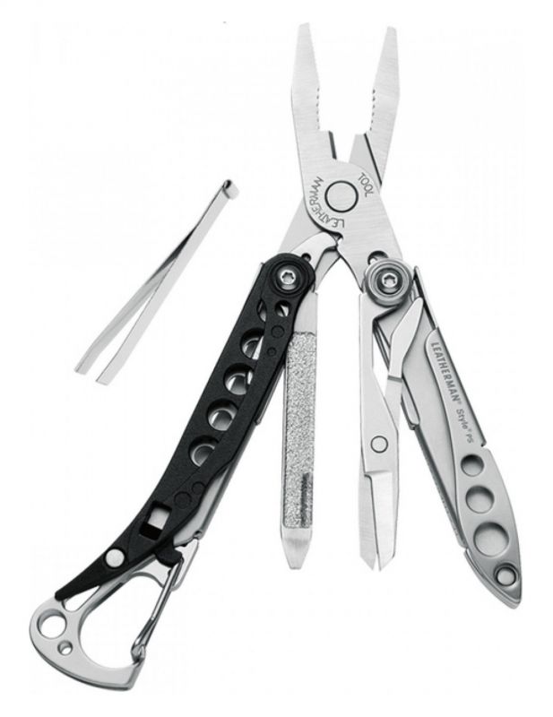 Мультитул Leatherman Style PS (831491) 8функций черный подар.коробка
