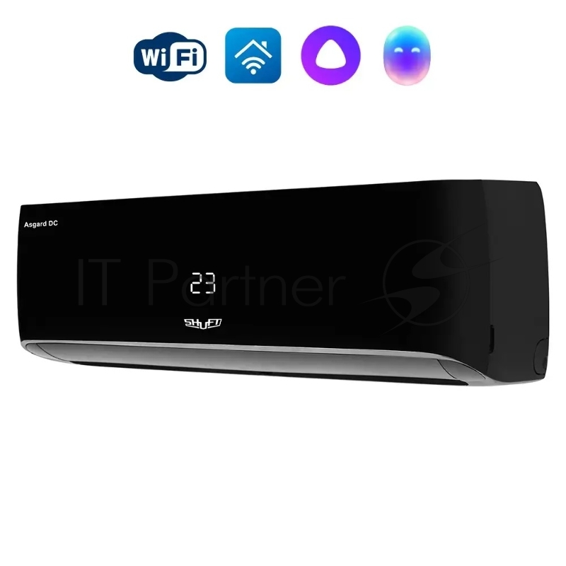 Блок внутренний Shuft Asgard DC Black SFTHAI/in-07HN8/BL сплит-системы, инверторного типа