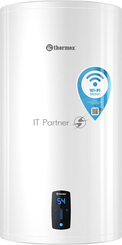 Водонагреватель Thermex Lima 80 V Wi-Fi 2кВт 80л электрический настенный/белый