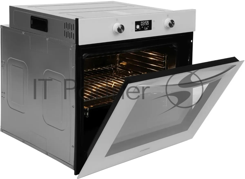 Духовой шкаф Электрический Hyundai HEO 6646 WG белый