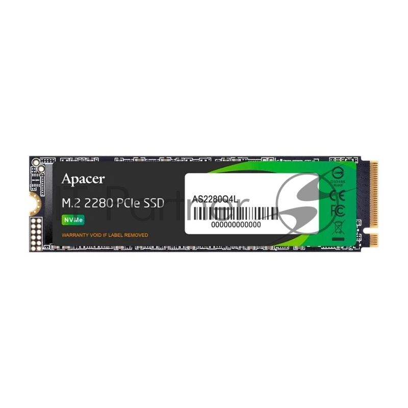 SSD жесткий диск M.2 256GB AP256GAS2280Q4L-1 APACER