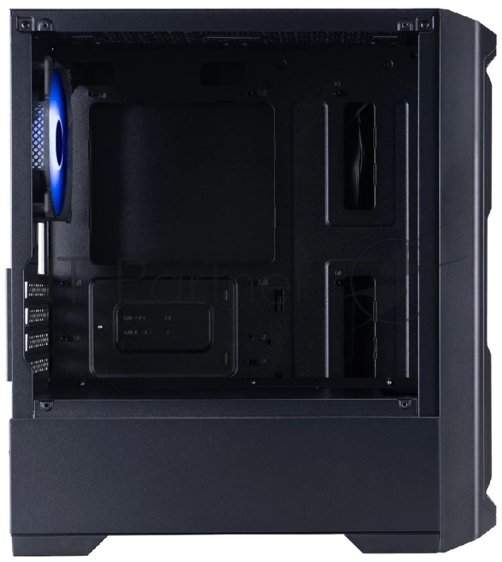 Корпус 1STPLAYER BULLET HUNTER H2 ARGB Black / mATX / 4x120mm ARGB fans / H2-BK-4F7