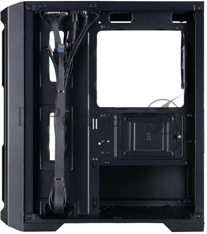 Корпус 1STPLAYER BULLET HUNTER H2 ARGB Black / mATX / 4x120mm ARGB fans / H2-BK-4F7