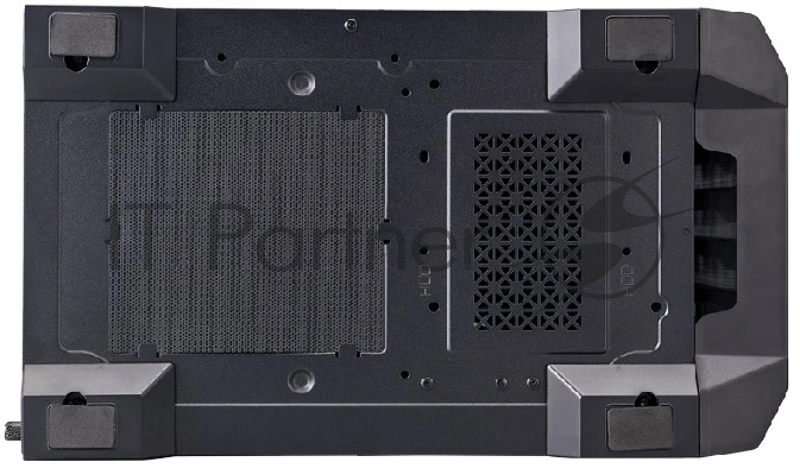 Корпус 1STPLAYER BULLET HUNTER H2 Black / mATX / 4x120mm FRGB fans / H2-BK-4F1