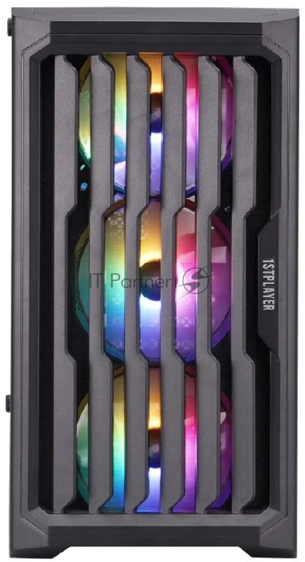 Корпус 1STPLAYER BULLET HUNTER H2 Black / mATX / 4x120mm FRGB fans / H2-BK-4F1