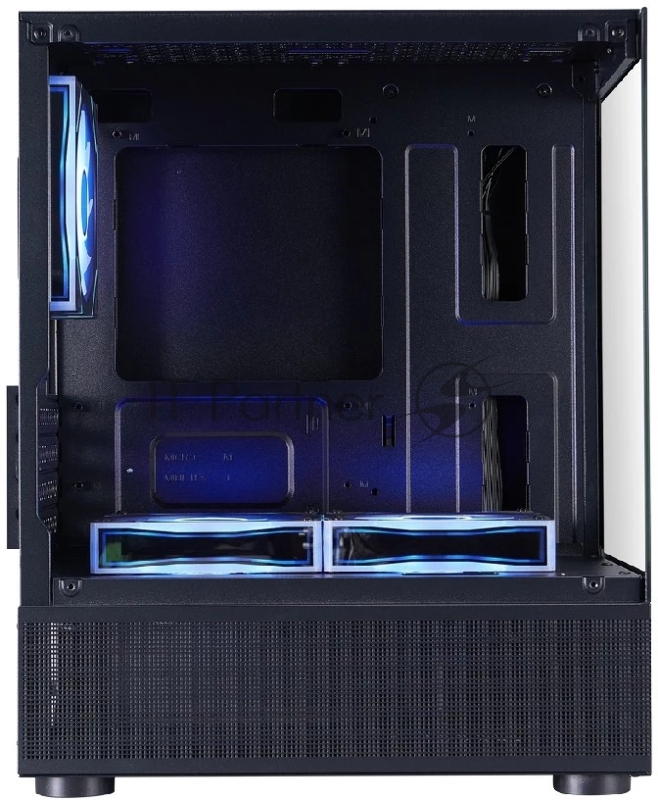 Корпус 1STPLAYER MIKU Mi2-A ARGB Black / mATX / 3x120mm ARGB fans / Mi2-A-BK-2FC7R-1FC7