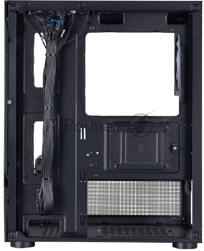 Корпус 1STPLAYER MIKU Mi2-A ARGB Black / mATX / 3x120mm ARGB fans / Mi2-A-BK-2FC7R-1FC7