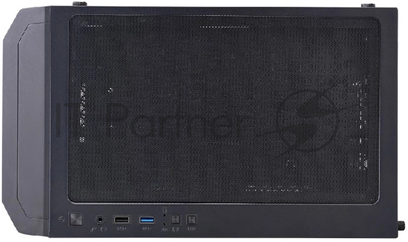 Корпус 1STPLAYER MIKU Mi2-A ARGB Black / mATX / 3x120mm ARGB fans / Mi2-A-BK-2FC7R-1FC7