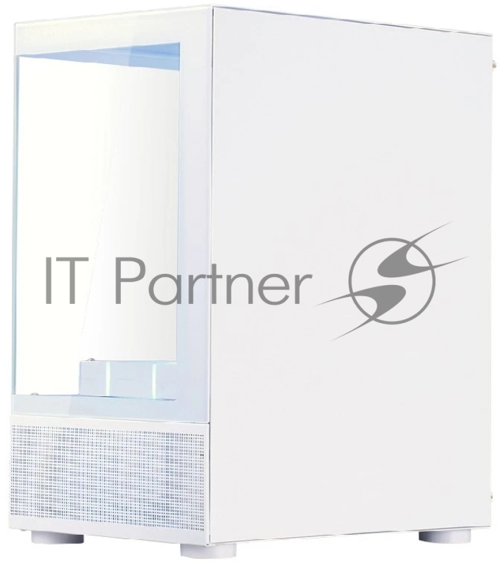 Корпус 1STPLAYER MIKU Mi2-A ARGB White / mATX / 3x120mm ARGB fans / Mi2-A-WH-2FC7R-W-1FC7-W