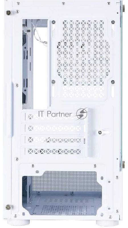 Корпус 1STPLAYER MIKU Mi2-A ARGB White / mATX / 3x120mm ARGB fans / Mi2-A-WH-2FC7R-W-1FC7-W