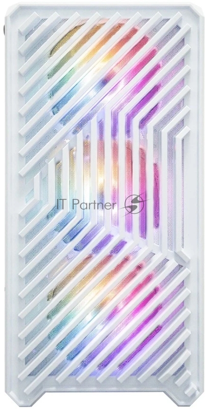 Корпус 1STPLAYER TRILOBITE T5 ARGB White / mATX / 4x120mm ARGB fans / T5-WH-4F7-W