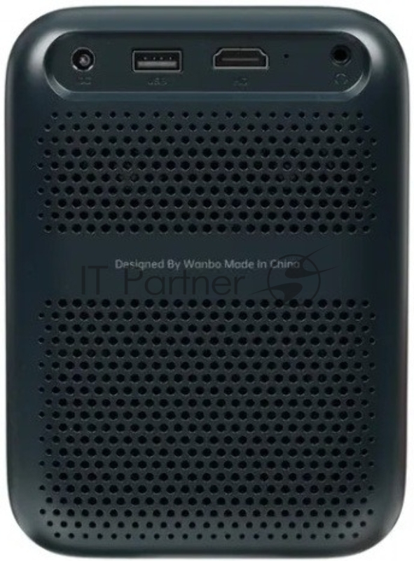 Проектор Wanbo Projector T2 Max синий (LCD, 1920x1080, 450Lm, 1.2:1, 3000:1, Smart TV, Android 9.0, 1+16GB, HDMI, USB, Wi-Fi, BT)