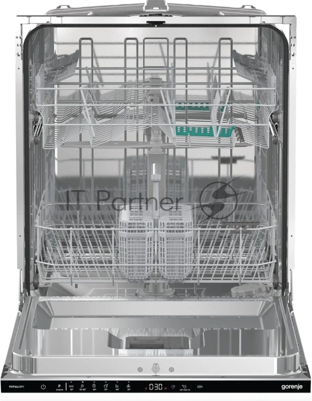 Посудомоечная машина встраив. Gorenje GV642D90 1900Вт узкая черный