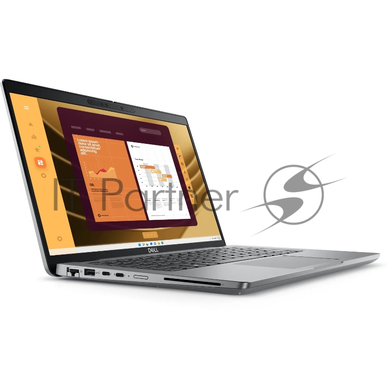 Ноутбук DELL Latitude 5450 Core 5 Ultra 135U 14,0 FullHD WVA AG 8GB DDR5 512GB SSD Intel Graphics,3cell,Backlit,FPR,Thu Eng