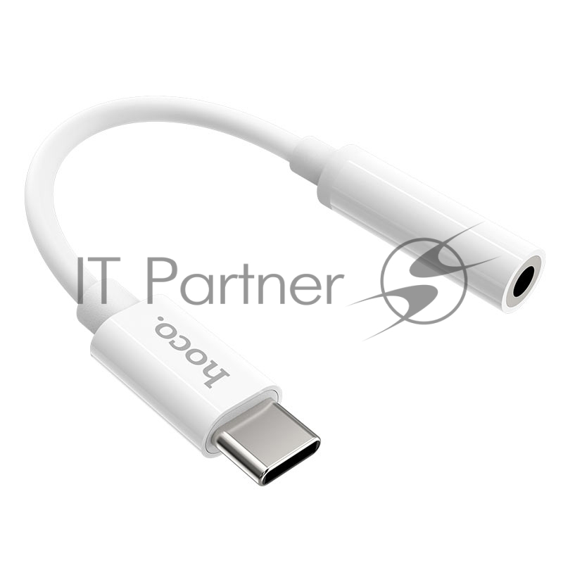 Аудио-переходник HOCO LS30 Type-C Digital 3.5 Audio converter, белый