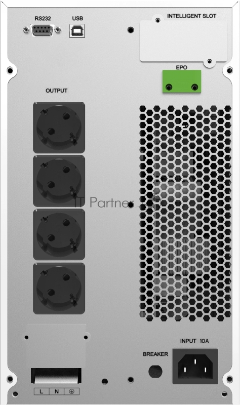 Источник бесперебойного питания Ippon Na+ TAE 2000 2000Вт 2000ВА белый