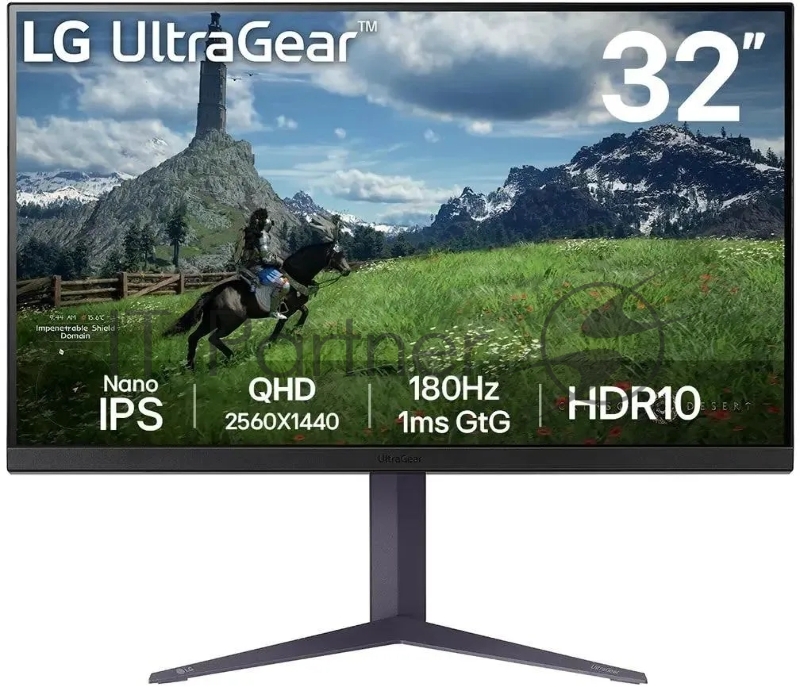 Монитор 27 LG UltraGear 27GS85Q-B IPS 2560x1440, 200 Гц, 1 мс, 16:9, 400 кд/м2, 2xHDMI, 1хDP, 1x3.5 мм, черный