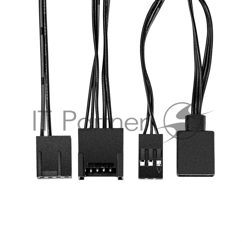 Кабель-адаптер ExeGate EX-CC-F6pARGB-3pARGD+4p для подключения вентиляторов с подсветкой ARGB 6pin к матплатам с ARGB подсветкой (6pin ARGB/5V 3pin ARGB + 4pin)