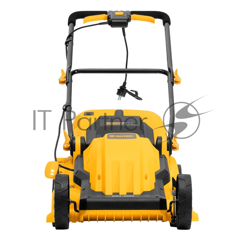 Газонокосилка электрическая GMC-2000, шир. 44см, 2000 Вт, 6 уров., травосб. 45 л Denzel