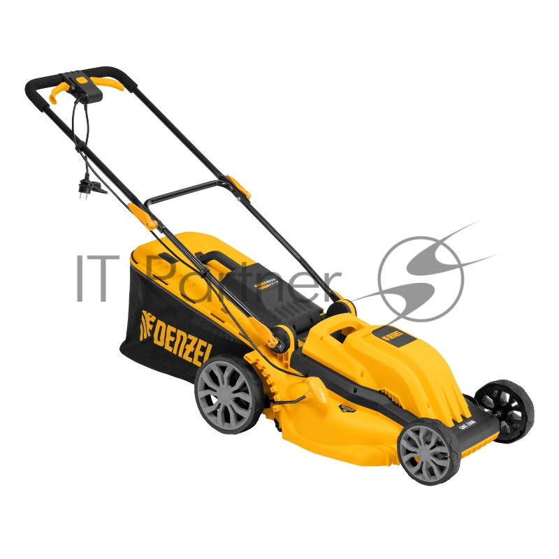 Газонокосилка электрическая GMC-2000, шир. 44см, 2000 Вт, 6 уров., травосб. 45 л Denzel