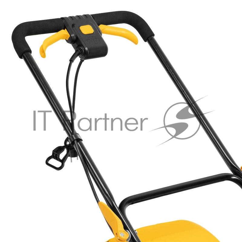 Газонокосилка электрическая GMC-1800, шир. 38см, 1800 Вт, 6 уров., травосб. 35 л Denzel