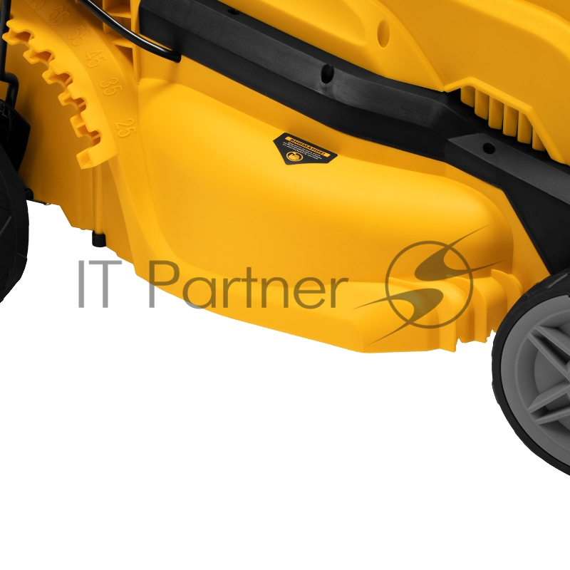 Газонокосилка электрическая GMC-1800, шир. 38см, 1800 Вт, 6 уров., травосб. 35 л Denzel