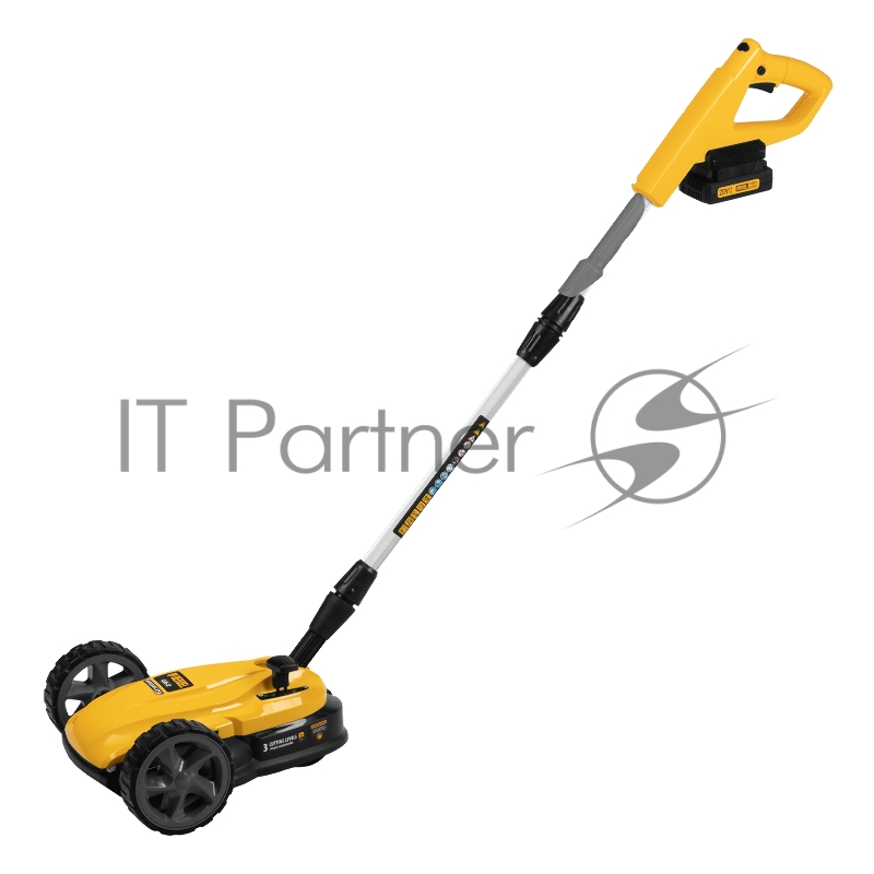 Портативная аккумуляторная газонокосилка CLM-22, Li-ion, 20В, 220 мм Denzel