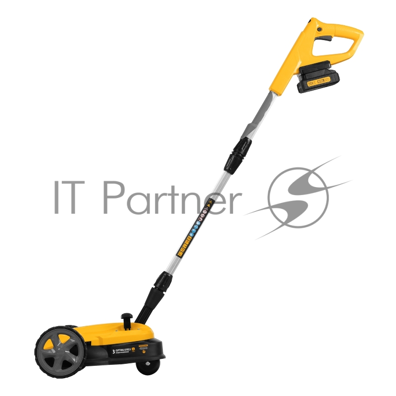 Портативная аккумуляторная газонокосилка CLM-22, Li-ion, 20В, 220 мм Denzel
