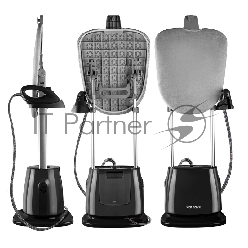 Отпариватель для одежды Endever Odyssey Q-16, черный, мощность 2200 Вт, производительность 40 г/мин, емкость бака 1,45л, 1 шт/уп