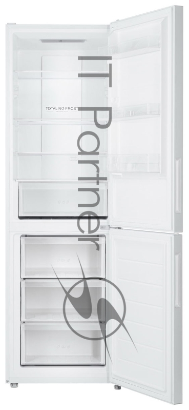 Холодильник Haier CEF535AWD белый, двухкамерный, 241/105л, морозилка снизу, No Frost