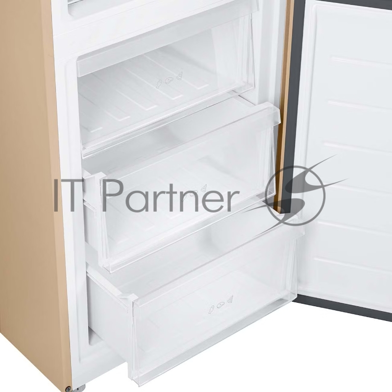 Холодильник Haier CEF537AGG золотистый , двухкамерный, 263/105л, морозилка снизу, No Frost