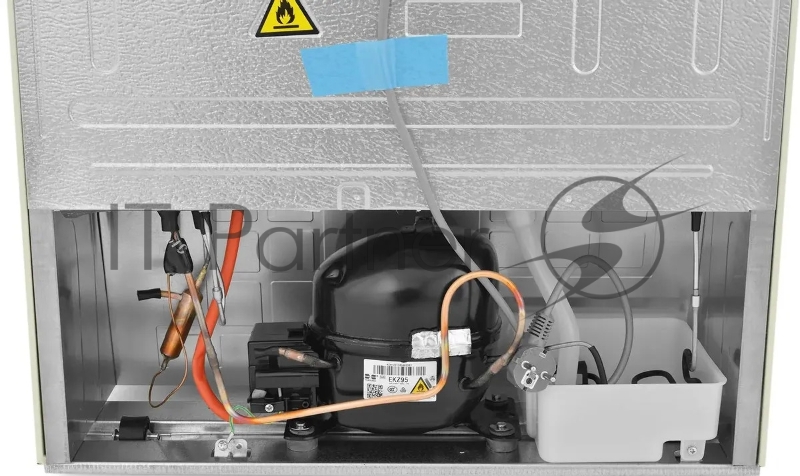 Холодильник Haier CEF537ACG бежевый, двухкамерный, 263/105л, морозилка снизу, No Frost