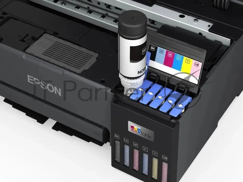 Принтер струйный Epson L8050 (C11CK37405/C11CK37402/C11CK37 A4, цветное, печ. до 8 стр/мин., 1440 x 5760 dpi, USB, Wi-Fi