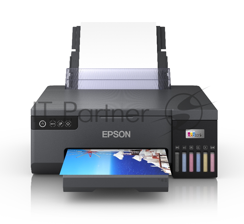 Принтер струйный Epson L8050 (C11CK37405/C11CK37402/C11CK37 A4, цветное, печ. до 8 стр/мин., 1440 x 5760 dpi, USB, Wi-Fi
