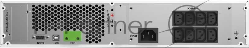 Источник бесперебойного питания Ippon Na+ RTA 2000 2000Вт 2000ВА белый